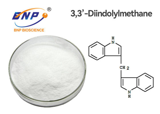 CAS 1968-05-4 3.3 مسحوق بلوري أبيض Diindolylmethane
