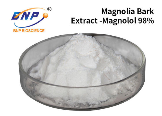 المكملات الشعبية ماغنوليا النباح استخراج مسحوق Magnolol Honokiol الأبيض