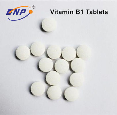 مكمل غذائي لصحة الأيض من تصنيع المعدات الأصلية Thiamine HCI Vitamin B1 Tablets