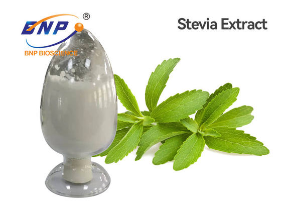 مسحوق نبات ستيفيا العضوي HPLC مستخلص أوراق ستيفيول جليكوسيدات 98٪